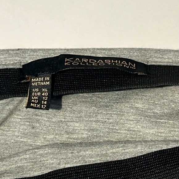 Kardashian Kollection Womens Rugged Grey Skirt Size XL - Picture 7 of 14
